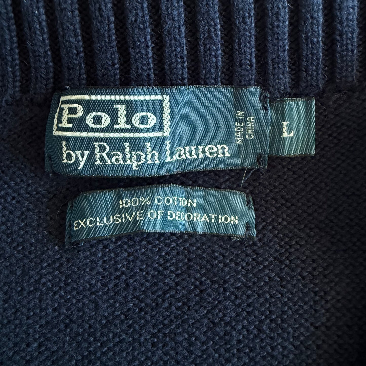 Ralph Lauren Quarter Zip - Large