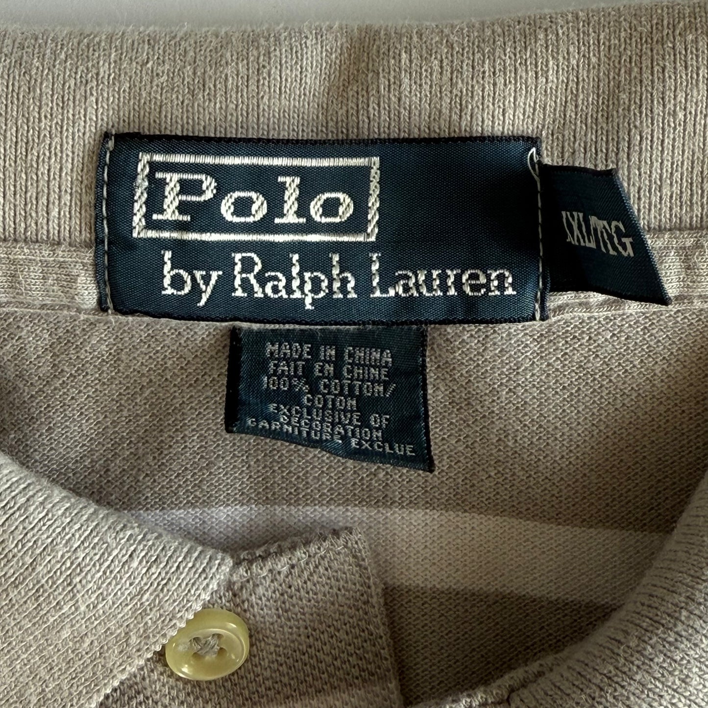 Ralph Lauren Striped Polo Shirt - XXL