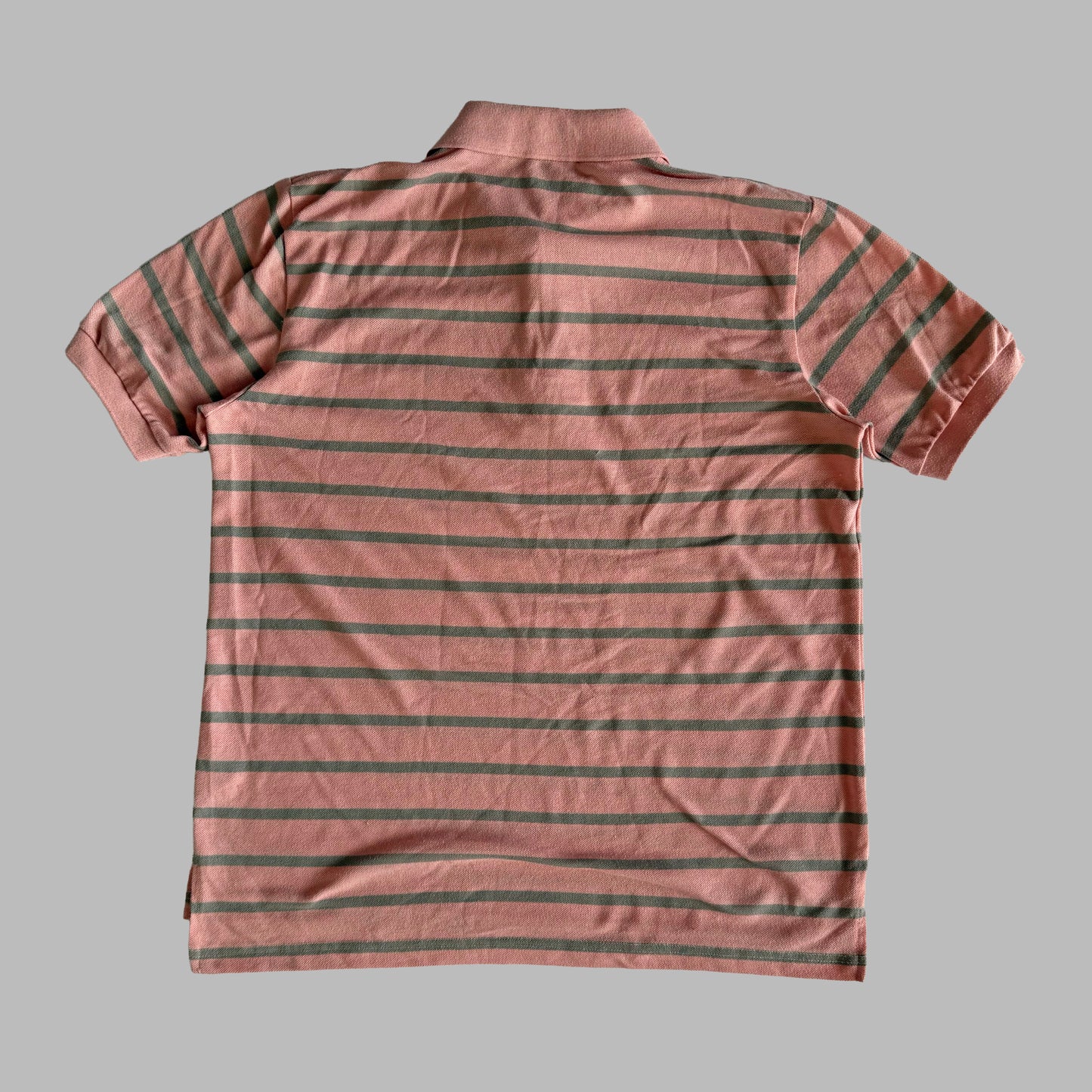 Ralph Lauren Striped Polo Shirt - Large