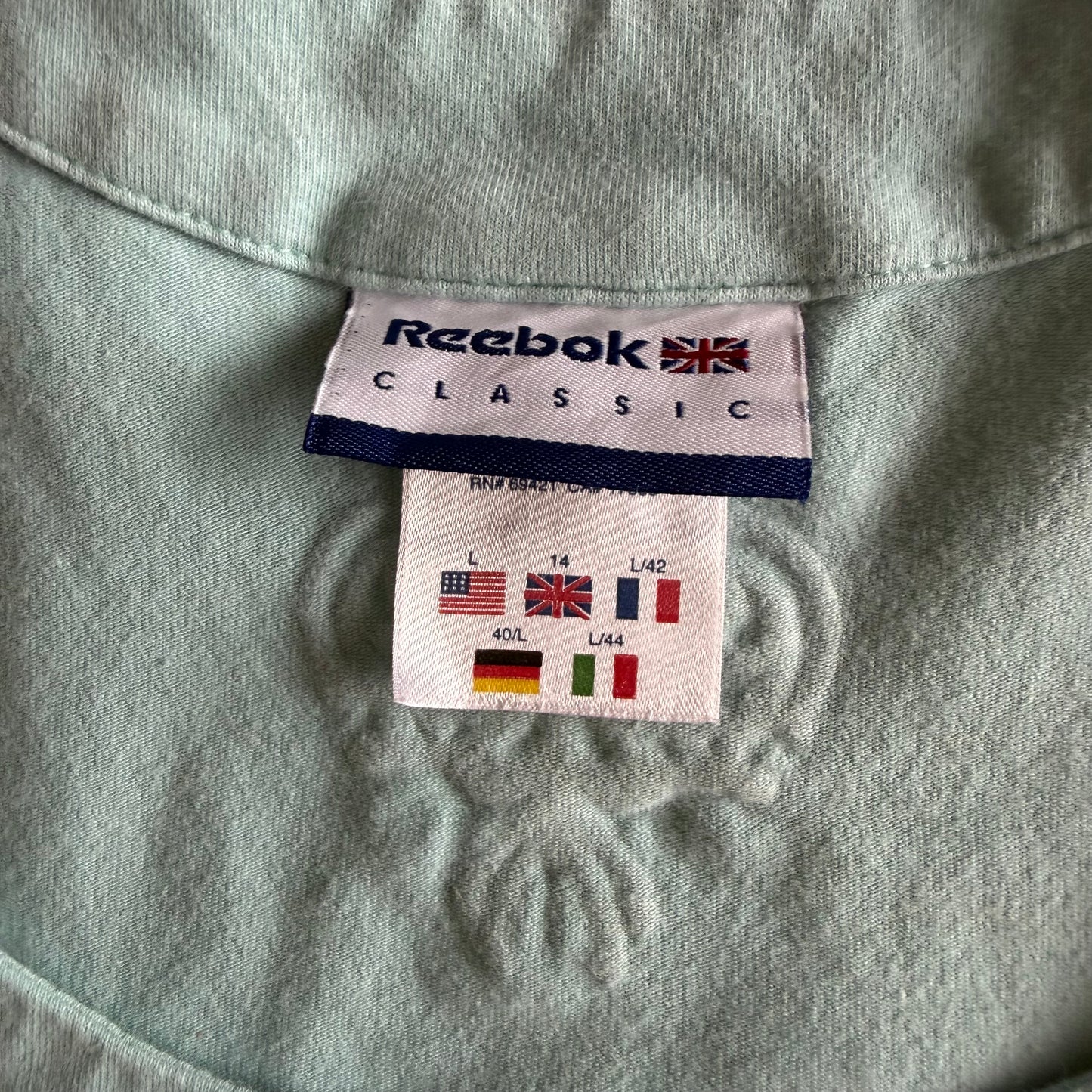 90s Reebok Spell Out Activewear Tank - L