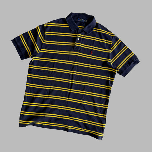Ralph Lauren Striped Polo Shirt - XL