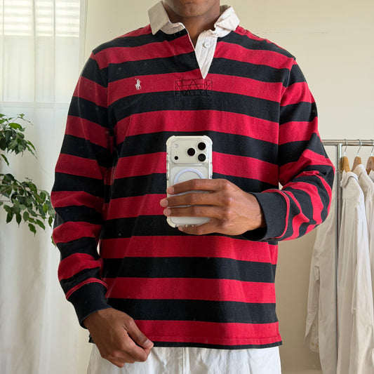 Ralph Lauren Striped Rugby Shirt - X-Large