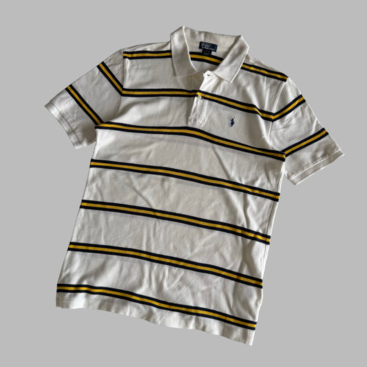 Ralph Lauren Striped Polo Shirt - Medium