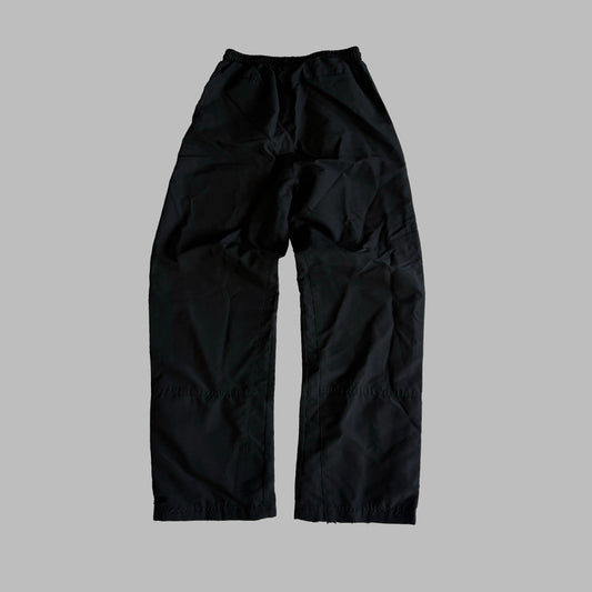 Y2K Adidas Three Stripe Wide Leg Track Pants - XXS