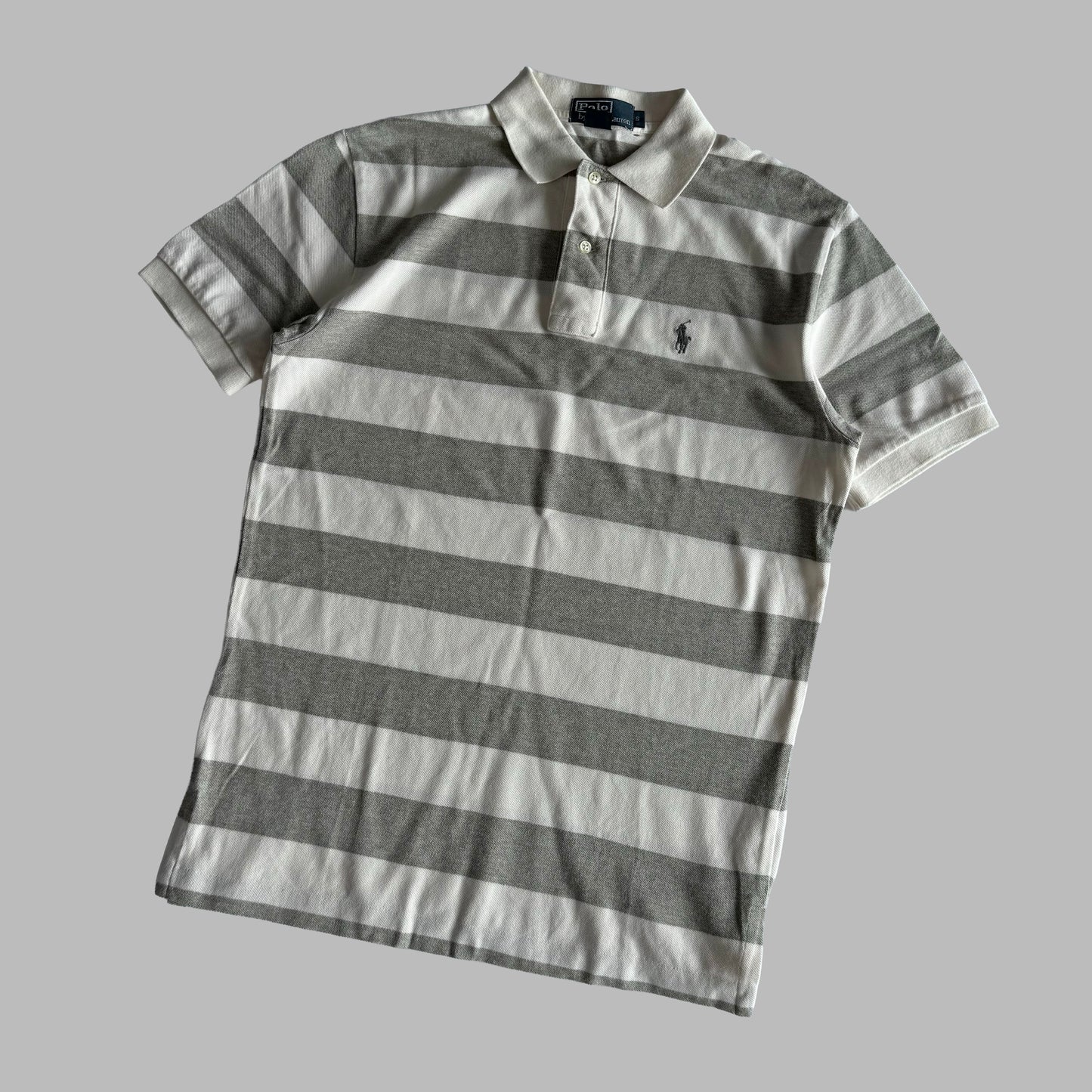 Ralph Lauren Striped Polo Shirt - Small