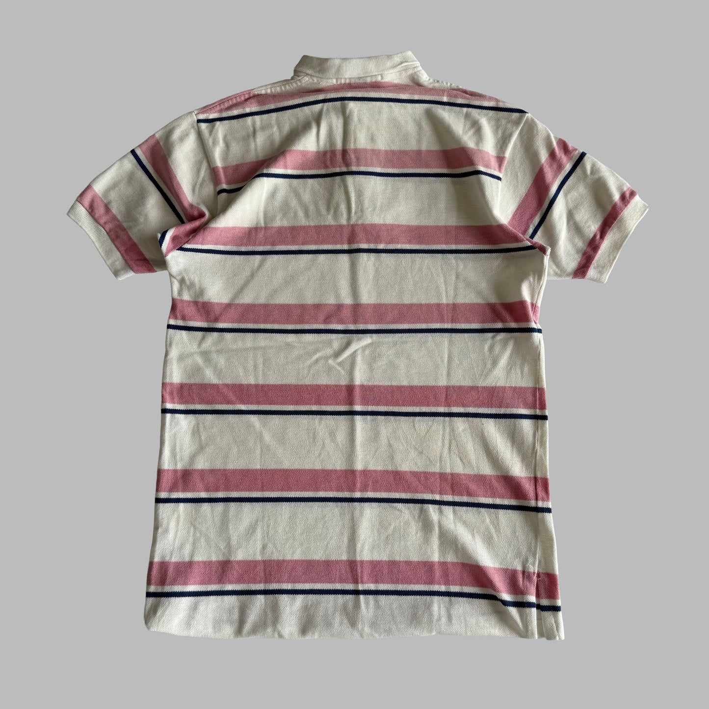 Ralph Lauren Striped Polo Shirt - Small