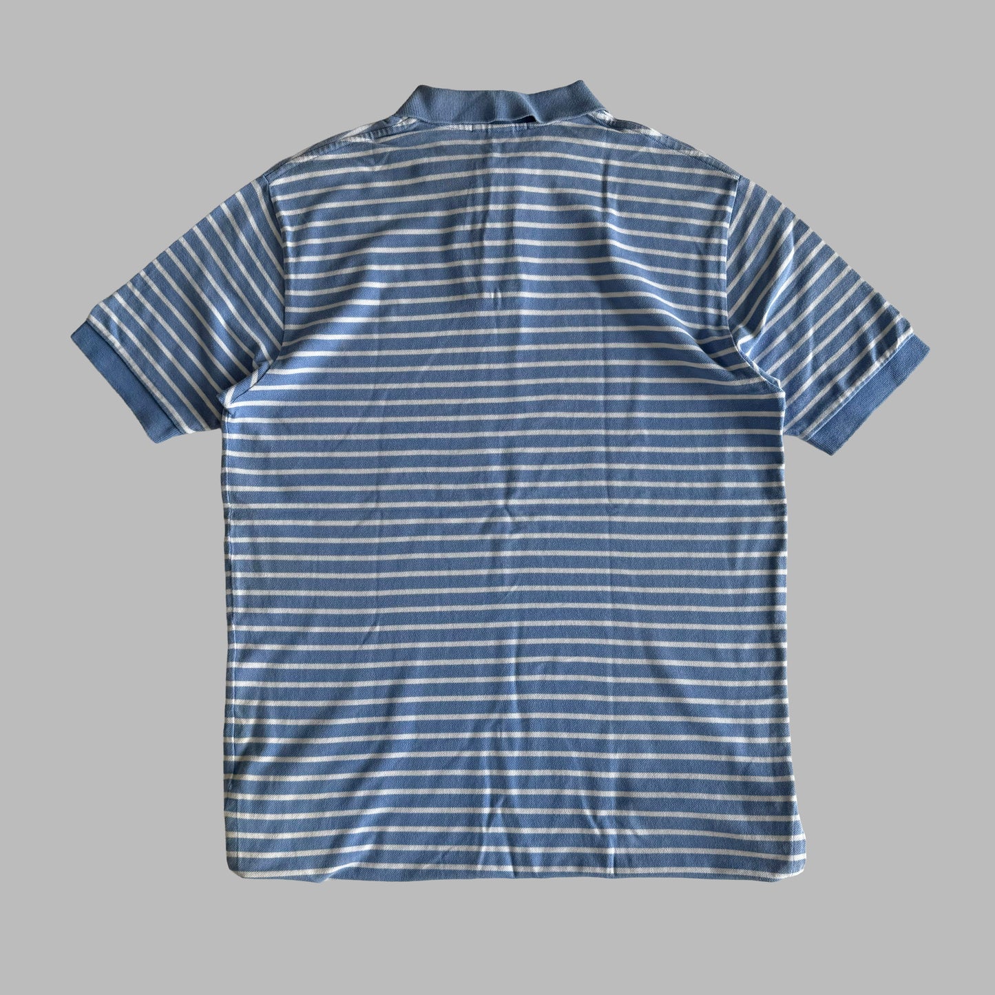 Ralph Lauren Striped Polo Shirt - Large