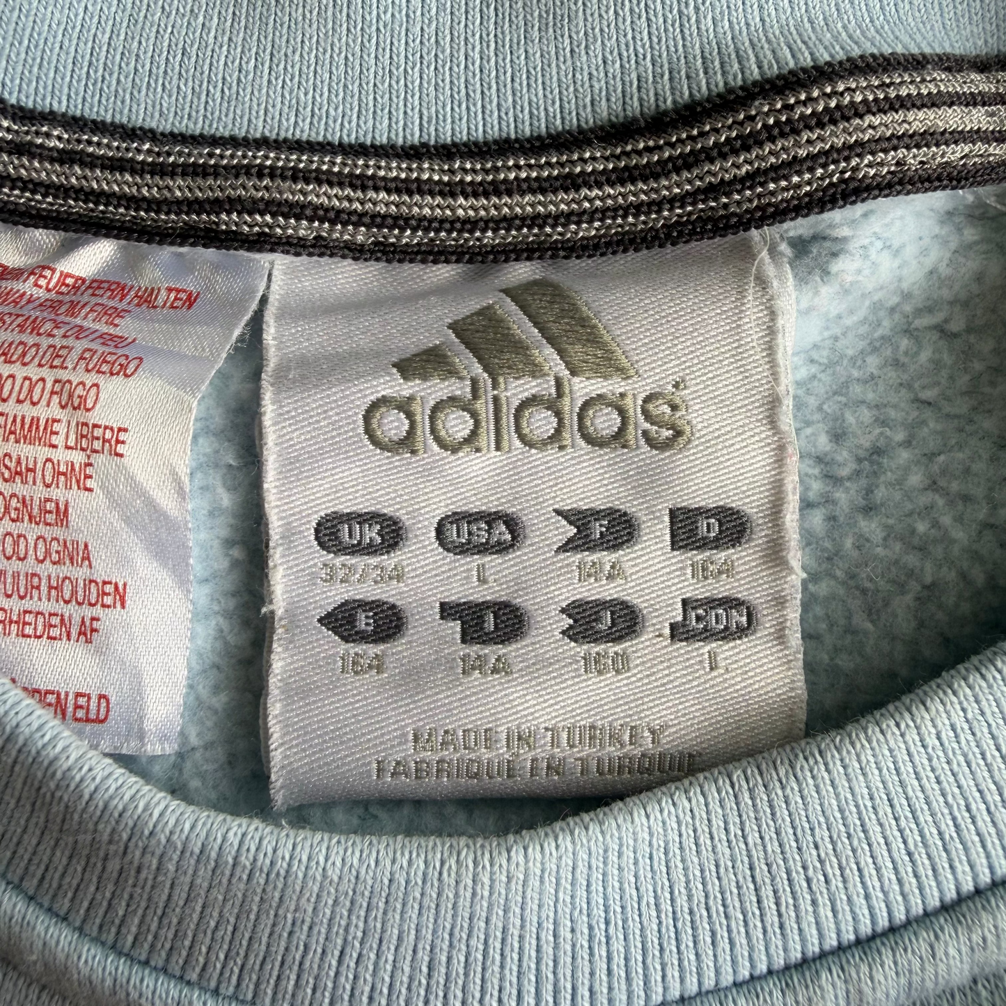 00s Adidas Embroidered Sweatshirt - Small