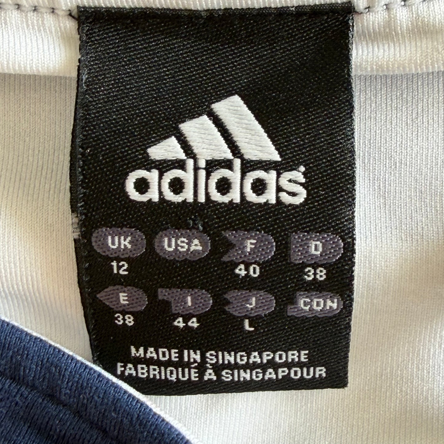 Y2K Adidas Spell Out Tank - L