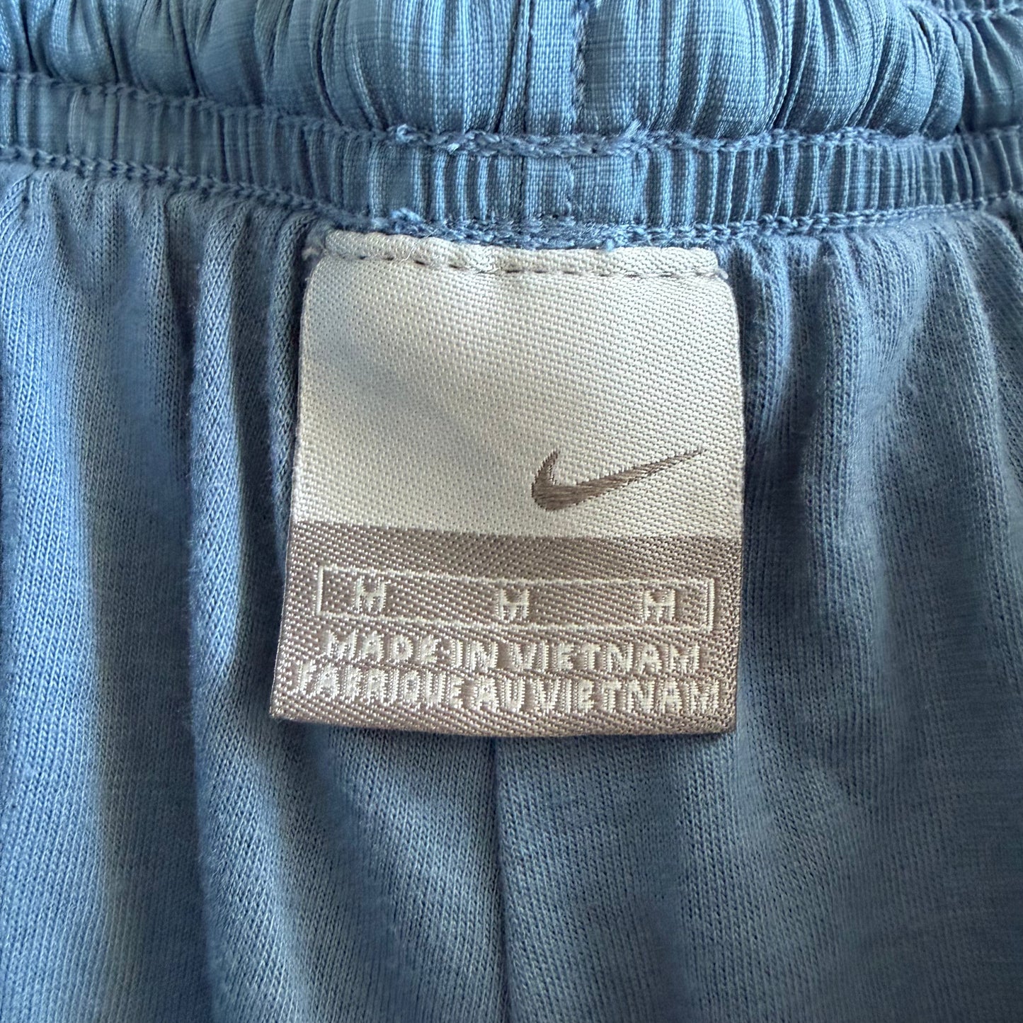 Y2K Nike Wide Leg Striped Track Pants - M