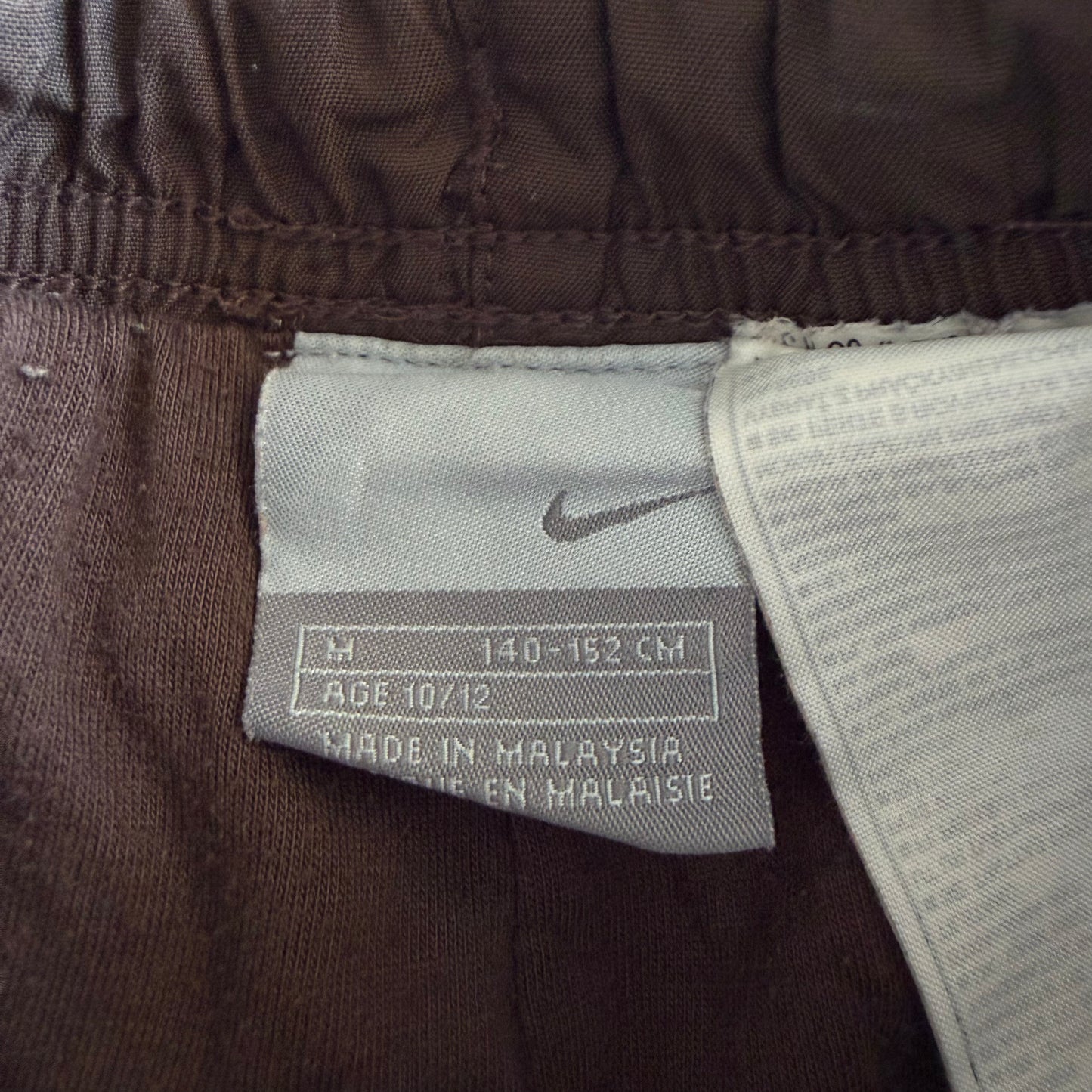 Y2K Nike Striped Wide Leg Track Pants - XXS