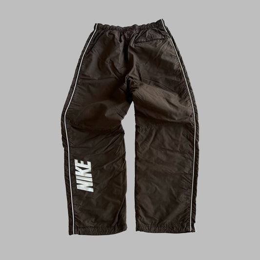 Y2K Nike Striped Wide Leg Track Pants - XXS
