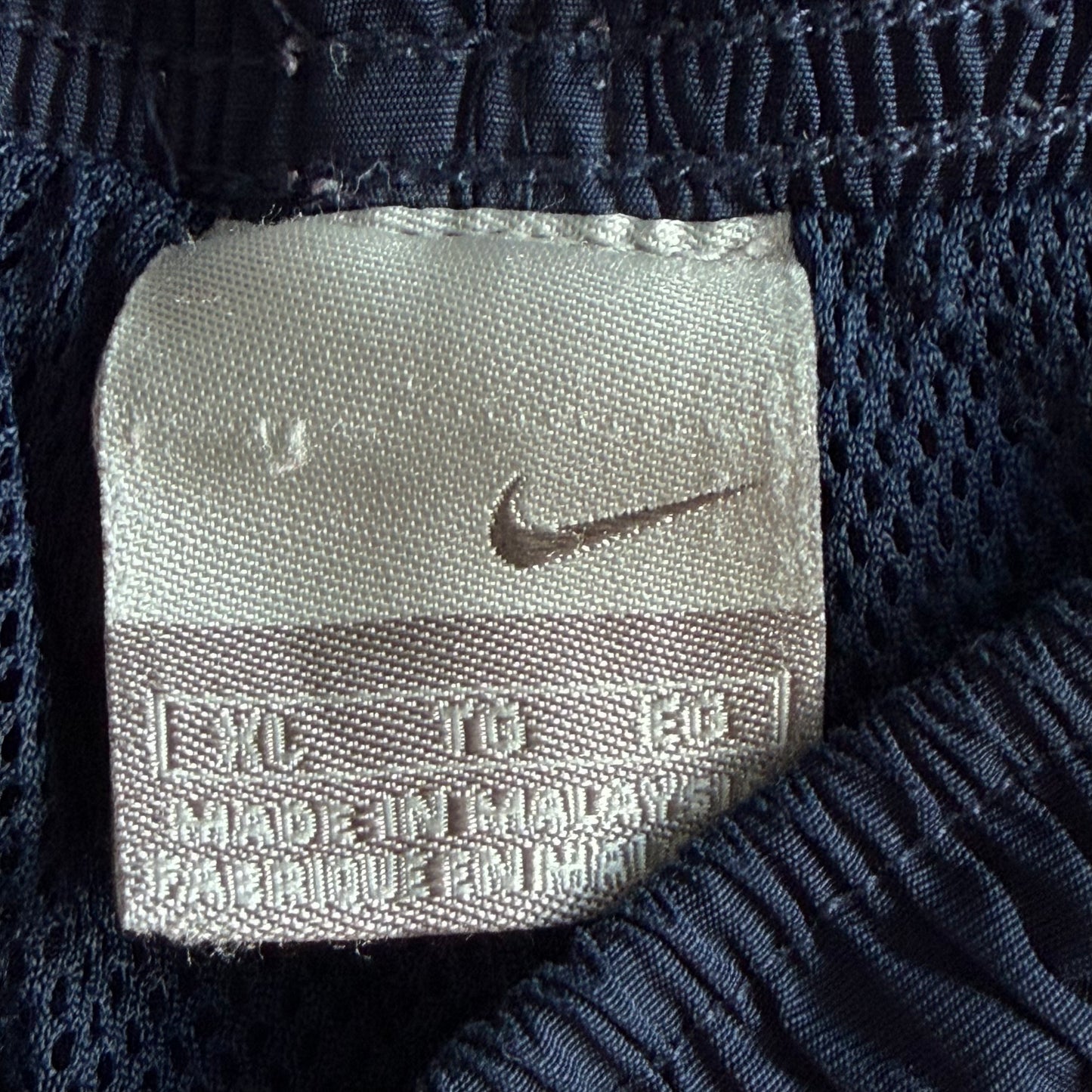 Y2K Nike Wide Leg Striped Track Pants - XL