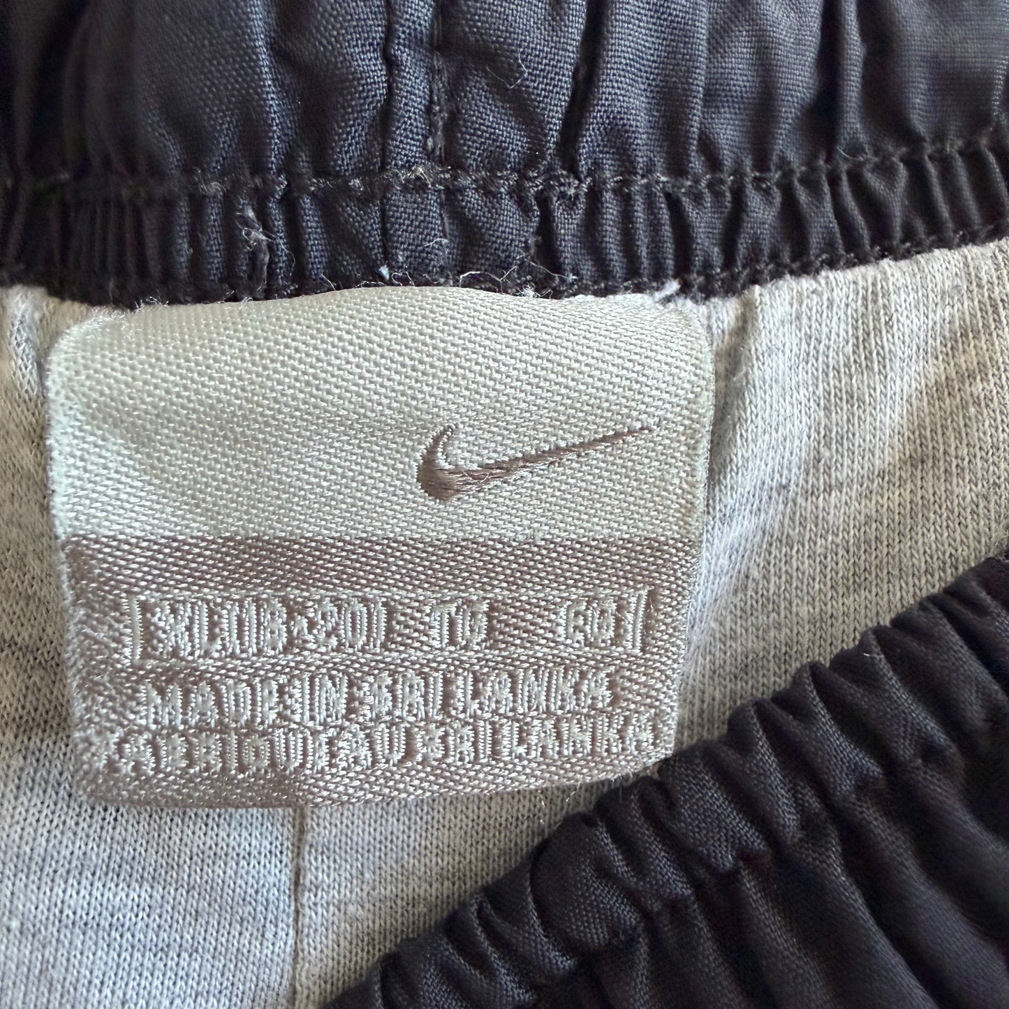 Y2K Nike Wide Leg Striped Track Pants - XL