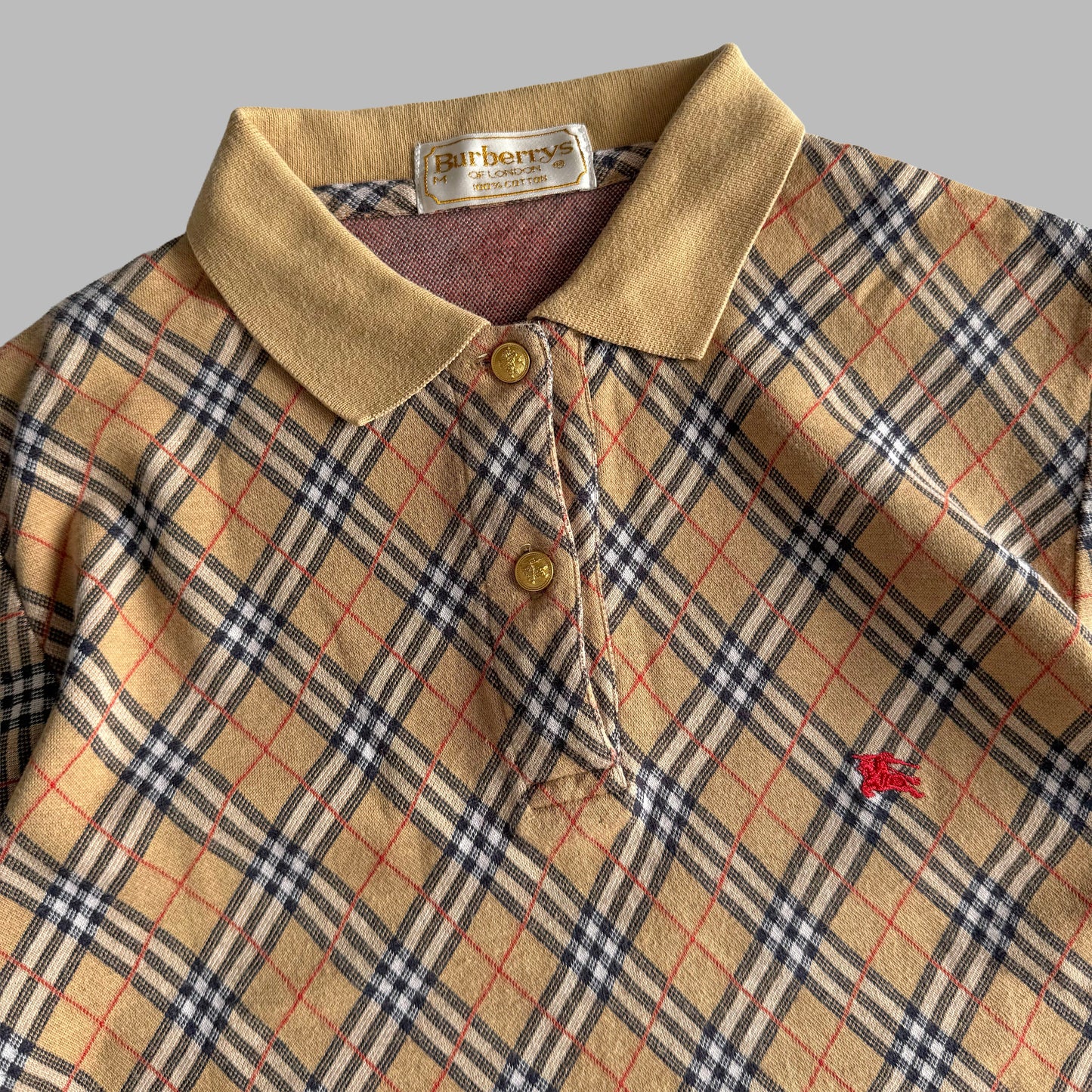 Burberry Polo Shirt - Medium