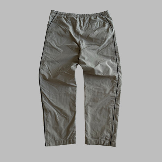 Y2K Nike Wide Leg Spell Out Track Pants - M