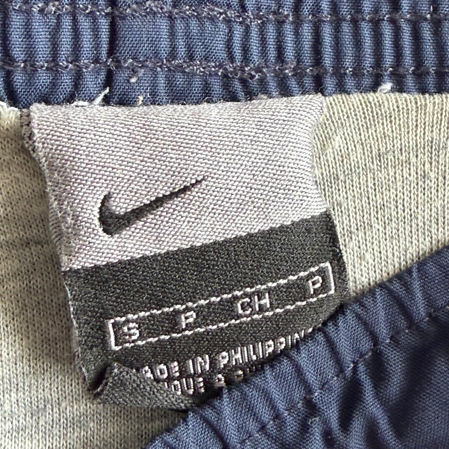 Y2K Nike Wide Leg Spell Out Track Pants - L