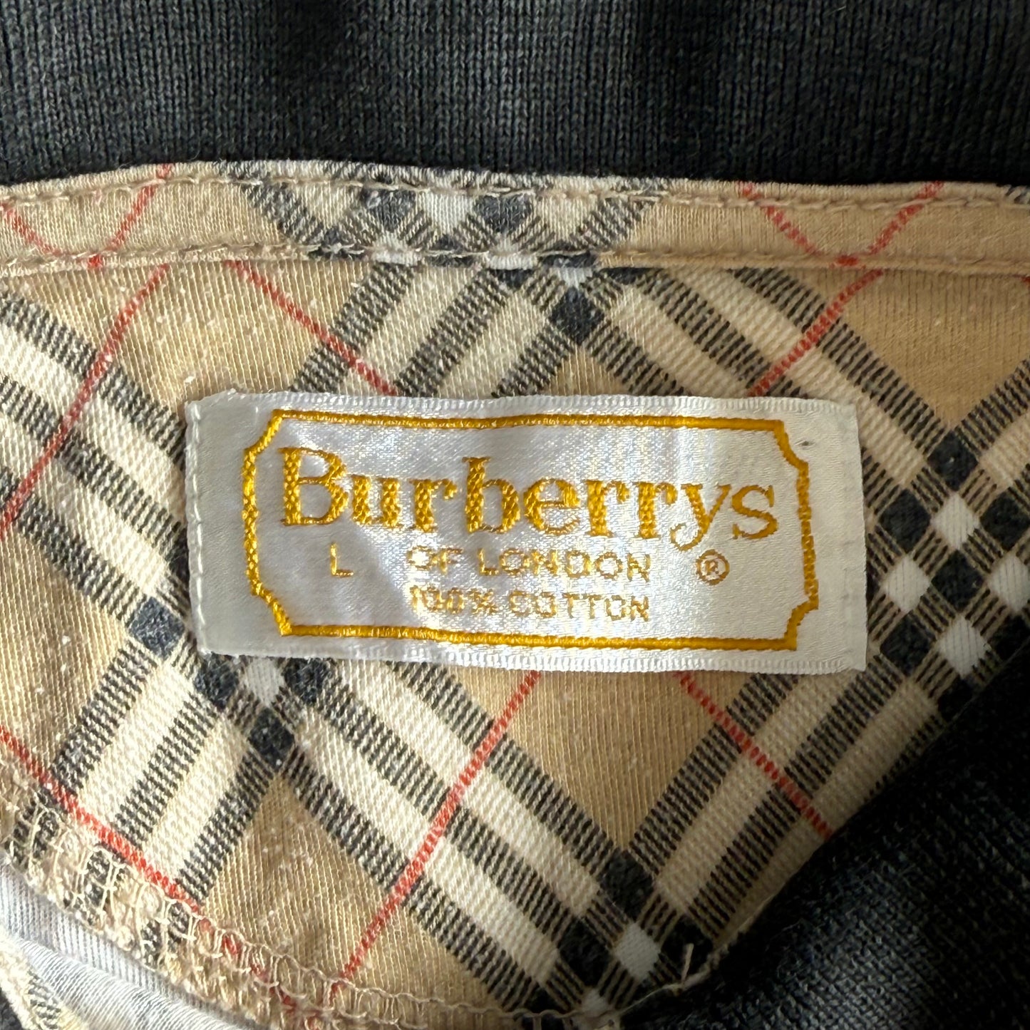 Burberry Polo Shirt - Large