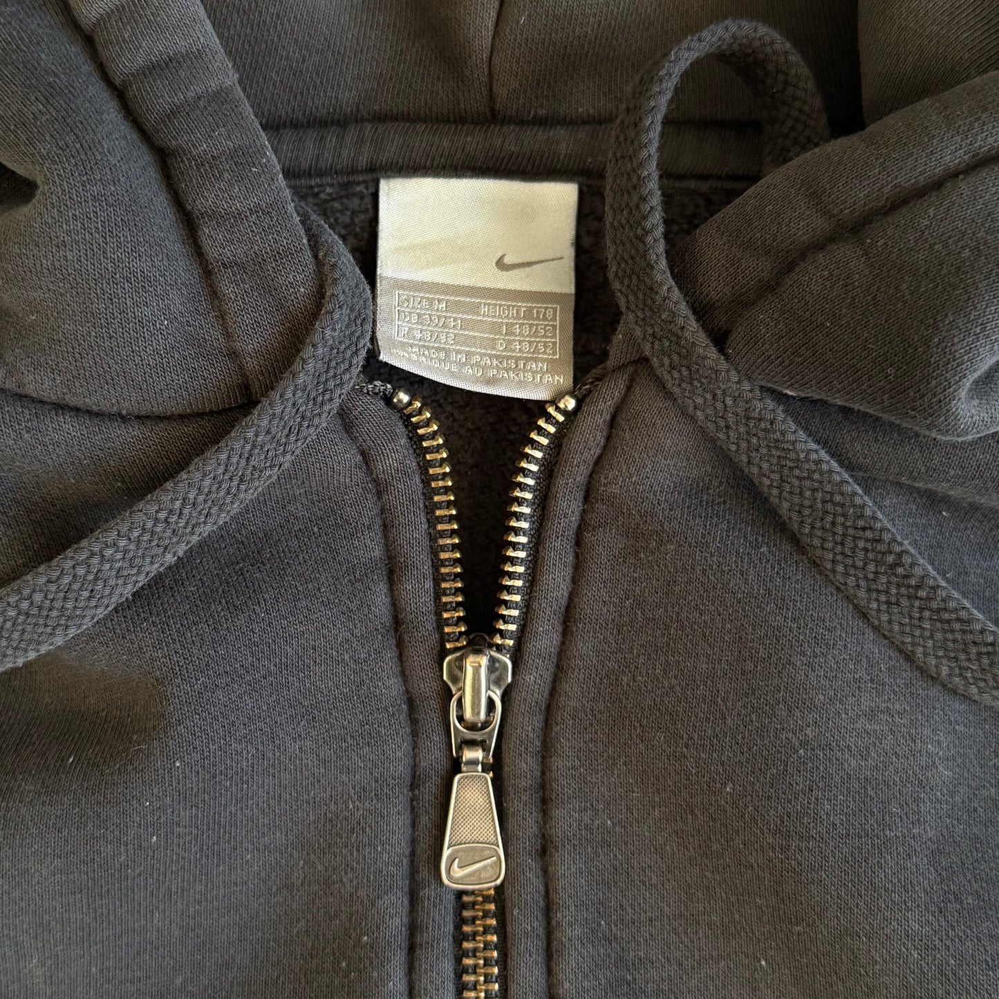 Y2K Nike Classic Single Swoosh Hoodie - M