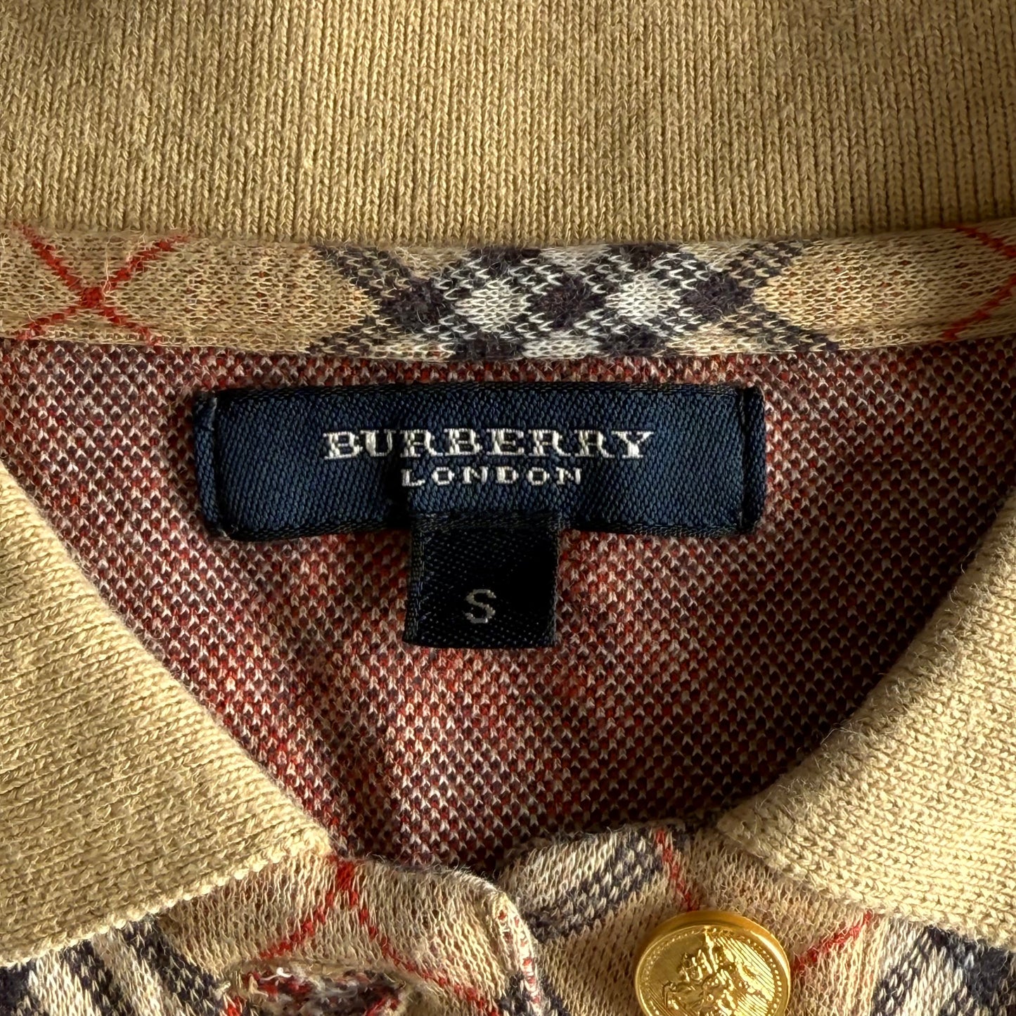Burberry Polo Shirt - Small