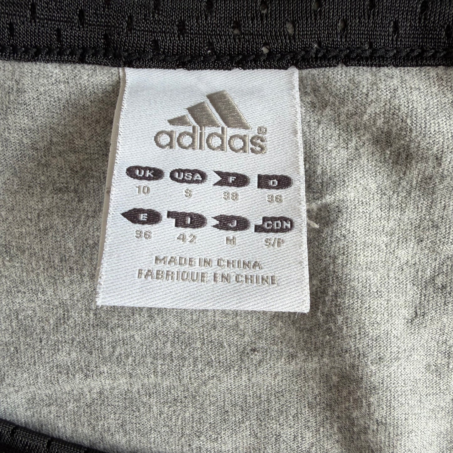 Y2K Adidas Spell Out Baby Tee - S/M