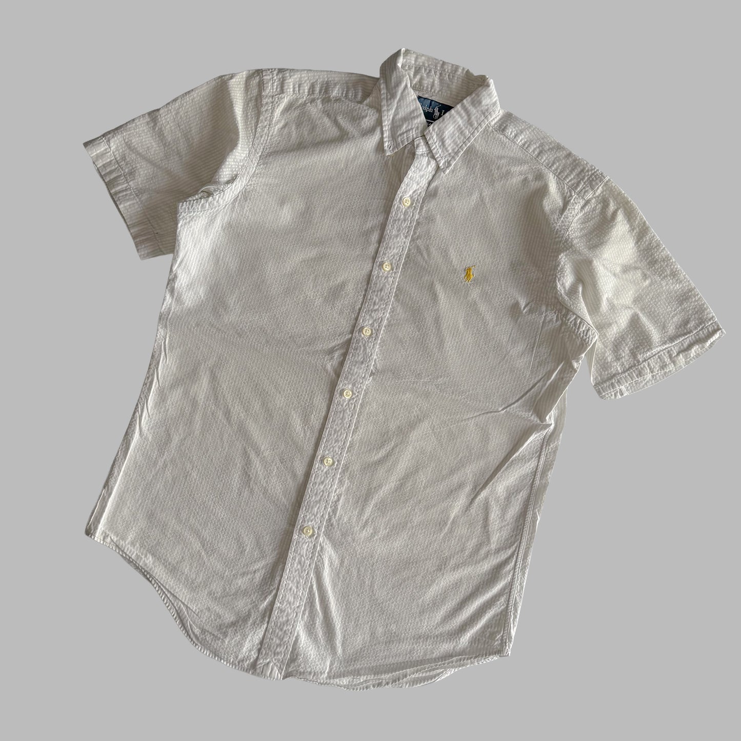 Ralph Lauren Striped Button Up Shirt - Small