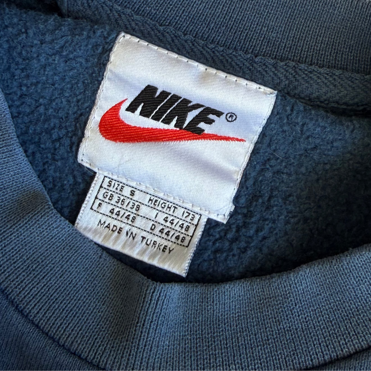 90s Nike Classic Single Swoosh Sweatshirt - S