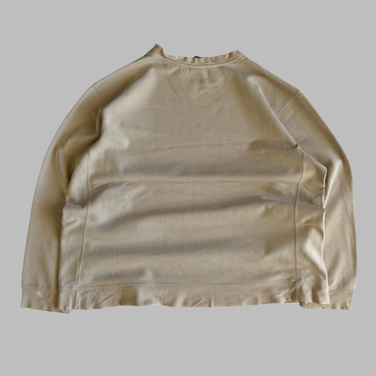 Y2K Nike Single swoosh V-neck Sweatshirt - XXL