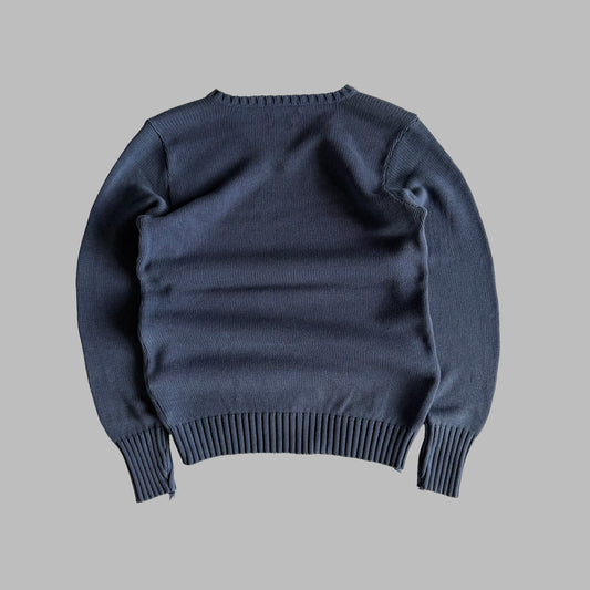 90s Polo Ralph Lauren Cotton Knit Sweater - M