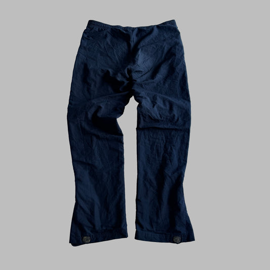 Y2K Nike Wide Leg Classic Track Pants - M