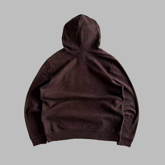 Y2K Brown Gap Hoodie - L