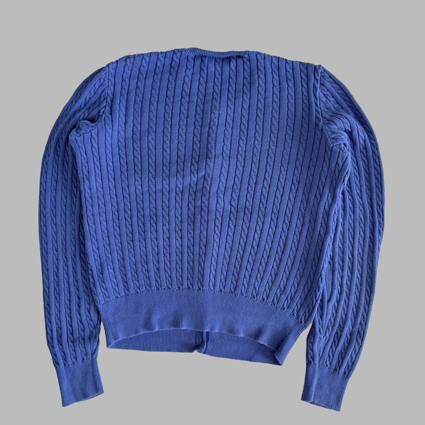 Ralph Lauren Cable Knit Cardigan - Small