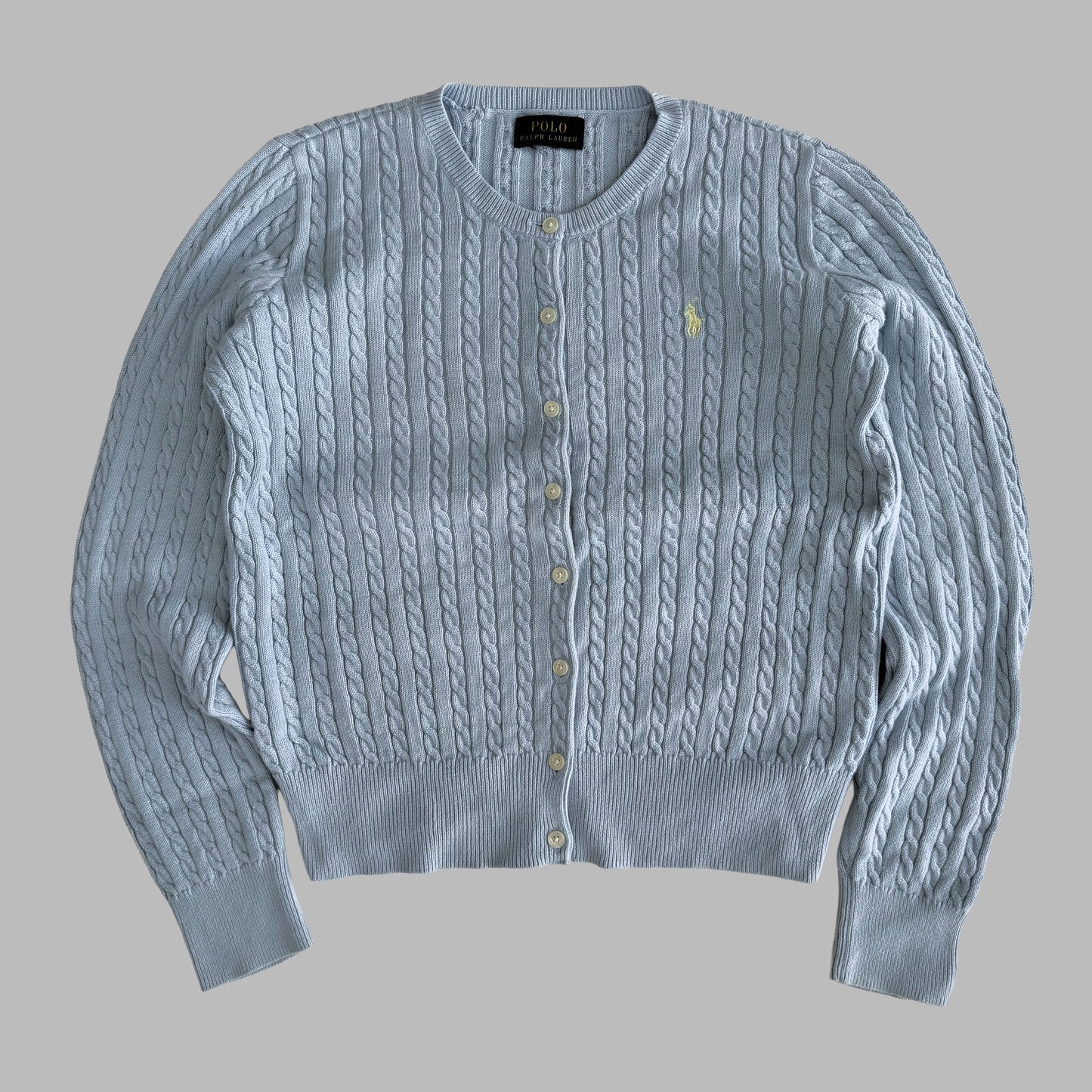 Ralph Lauren Cable Knit Cardigan - Medium