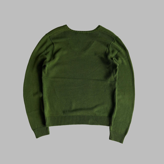 Y2K Polo Ralph Lauren Lightweight Knit Sweater - XL