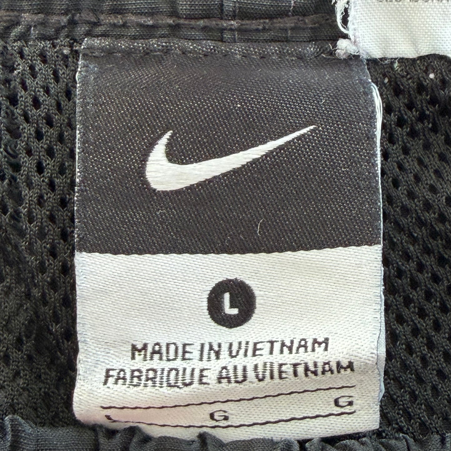 Y2K Nike Striped Baggy Track Pants - L