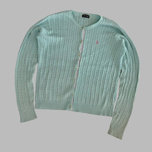 Ralph Lauren Cable Knit Cardigan - XL
