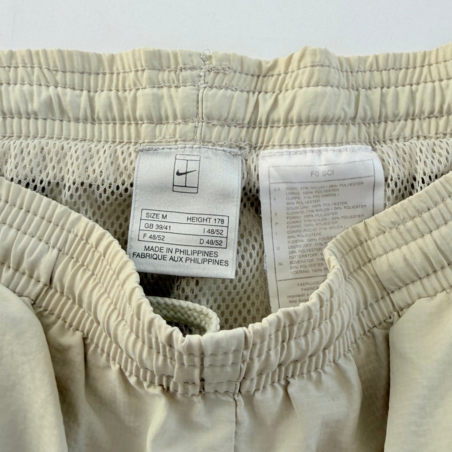 Y2K Nike Wide Leg Classic Track Pants - M