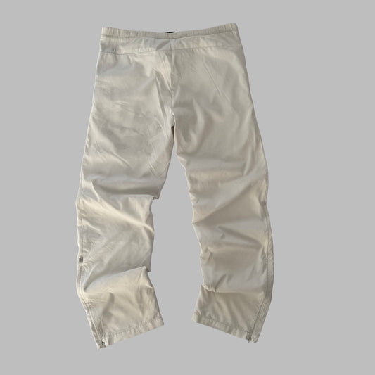 Y2K Nike Wide Leg Classic Track Pants - M