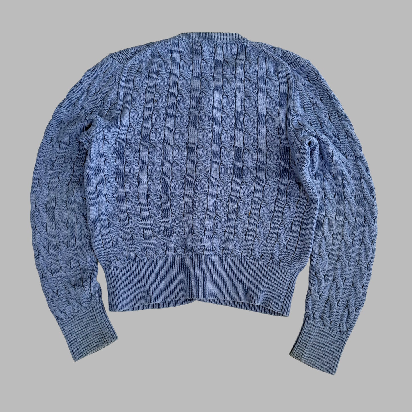 Ralph Lauren Cable Knit Cardigan - Large