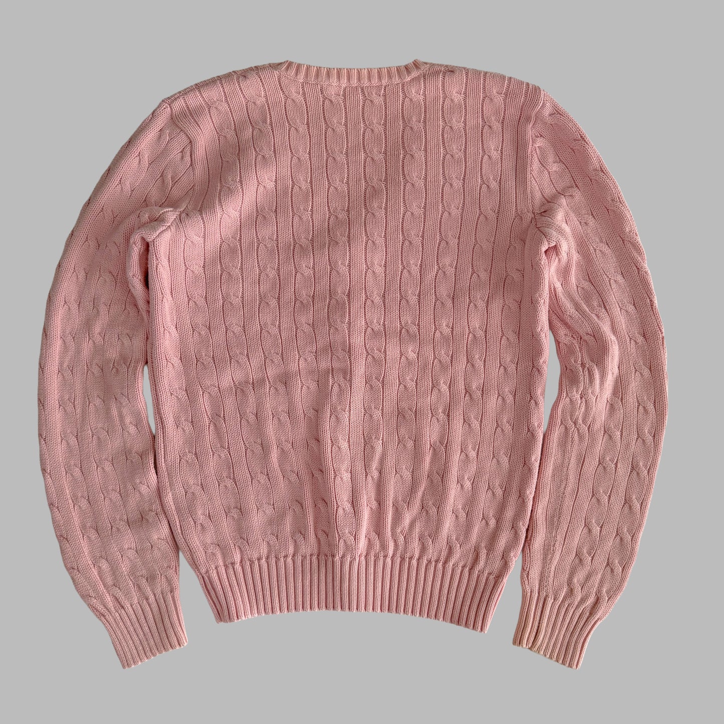 Ralph Lauren Cable Knit Cardigan - Large