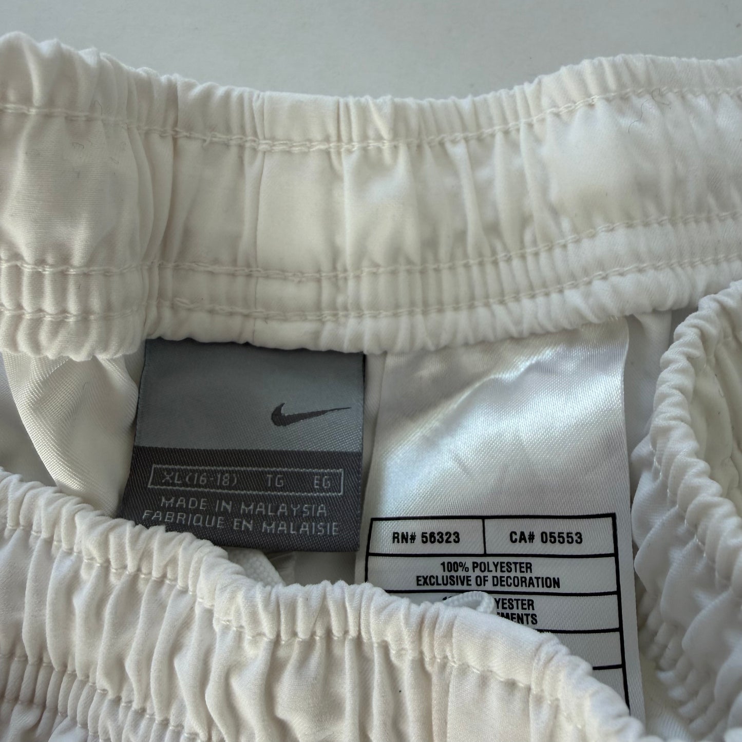 Y2K Nike Wide Leg Three Quarter Track Pants - XL