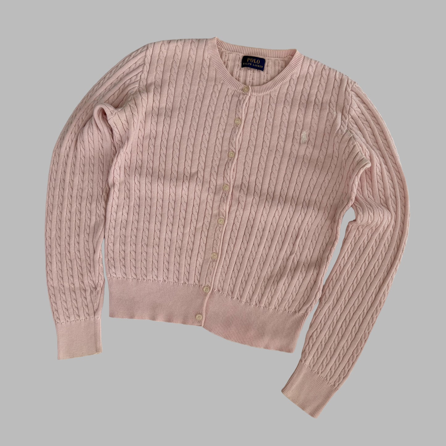 Ralph Lauren Cable Knit Cardigan - Medium