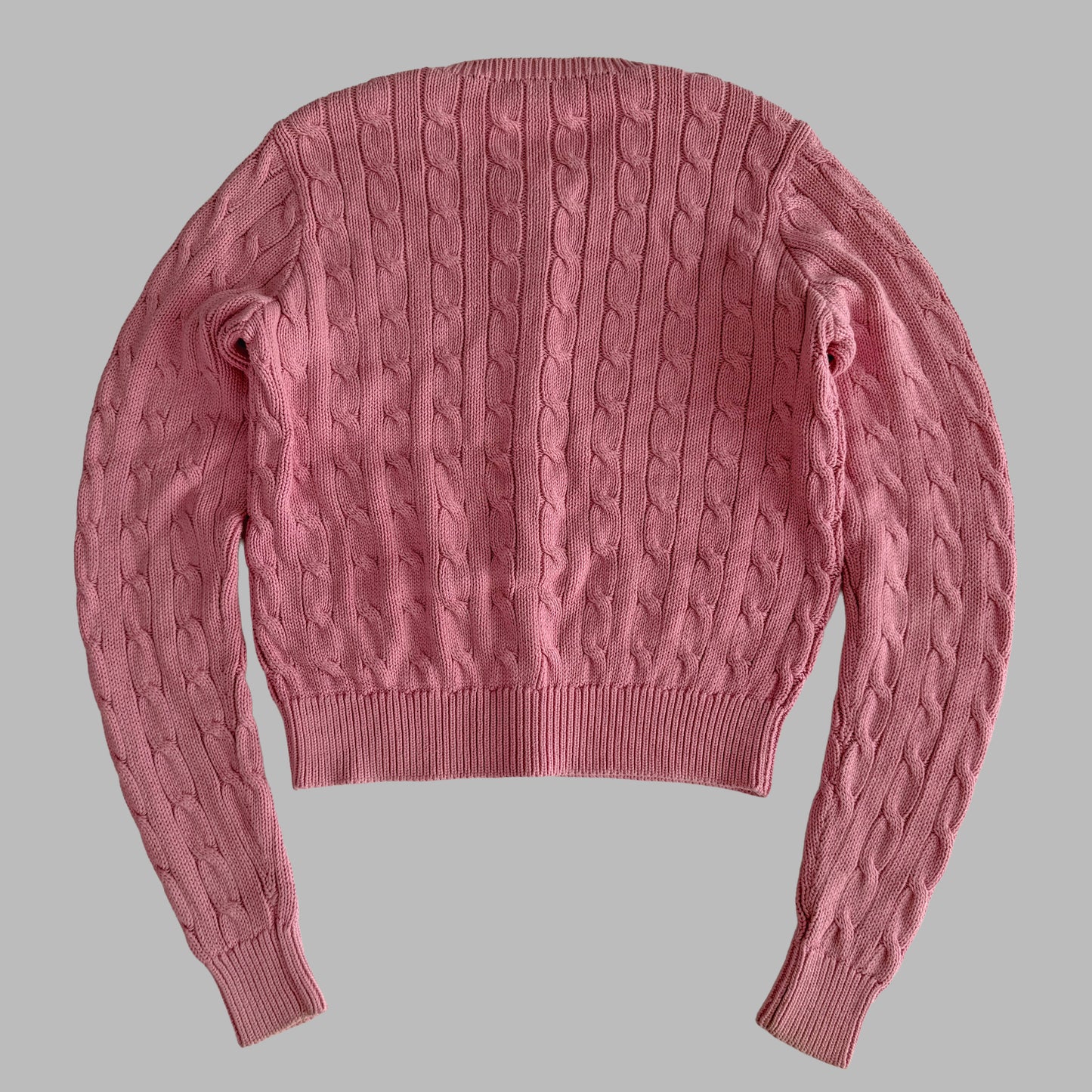 Ralph Lauren Cable Knit Cardigan - Small