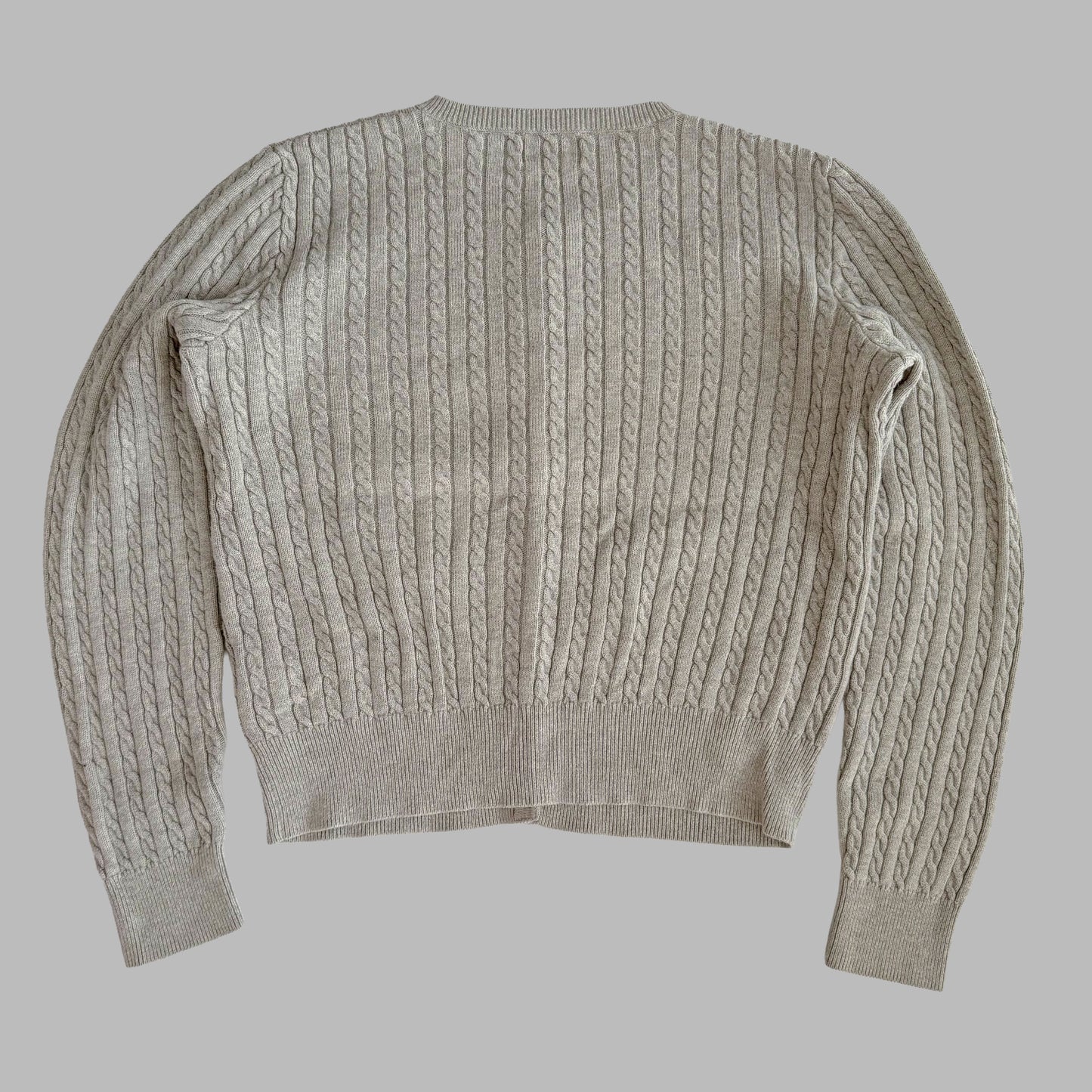 Ralph Lauren Cable Knit Cardigan - Small