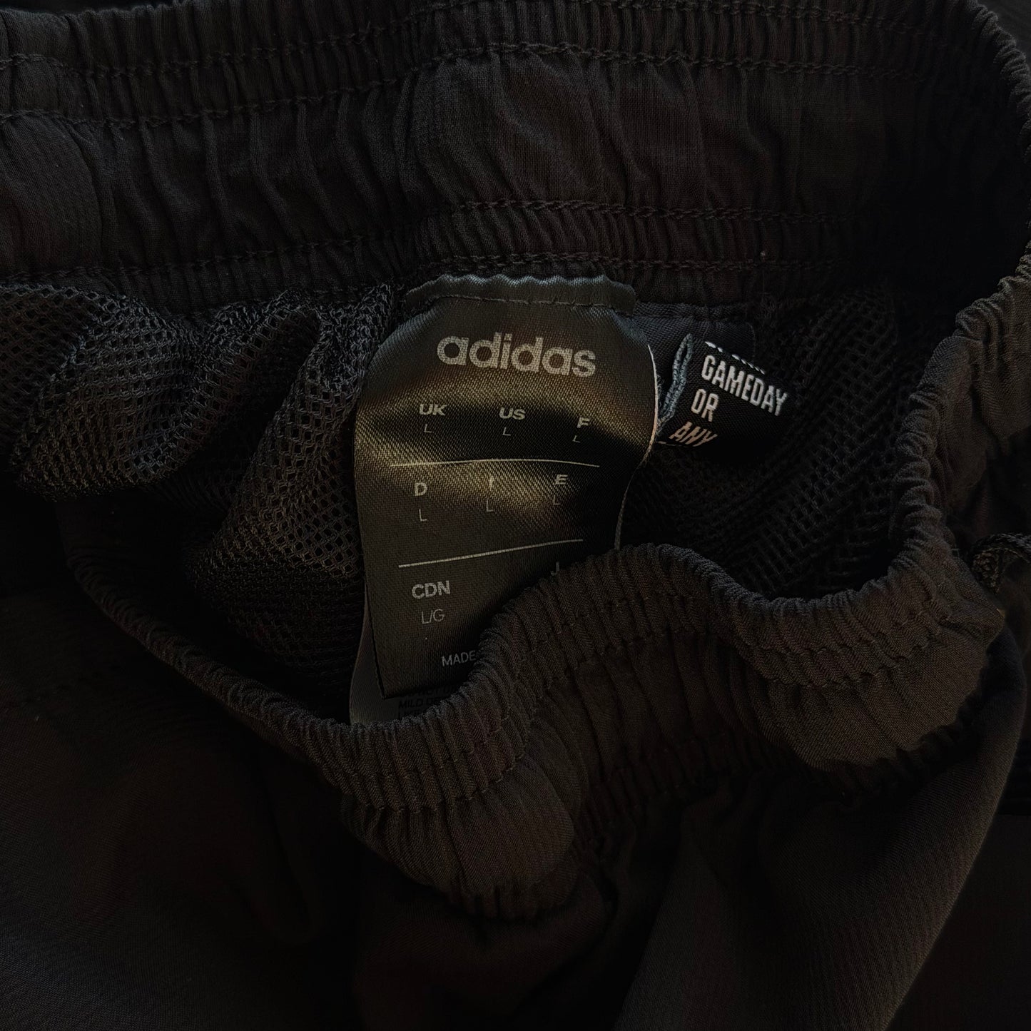 Y2K Adidas Classic Baggy Track Pants - L