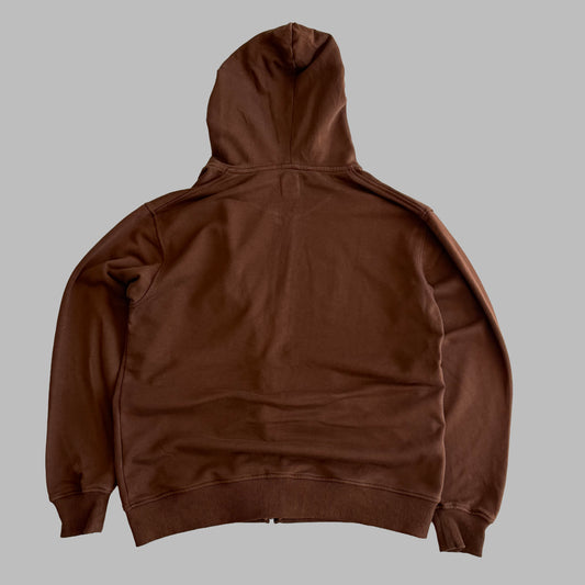 Y2K Brown Gap Hoodie - L