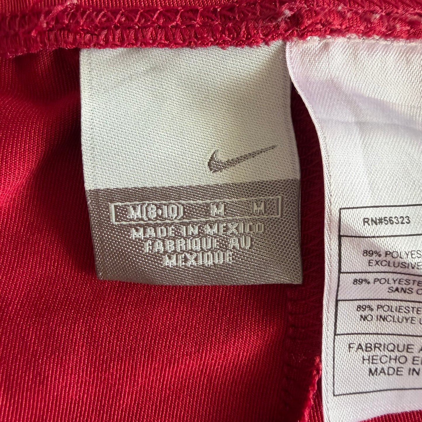 Y2K Nike Wide Leg Striped Track Pants - M