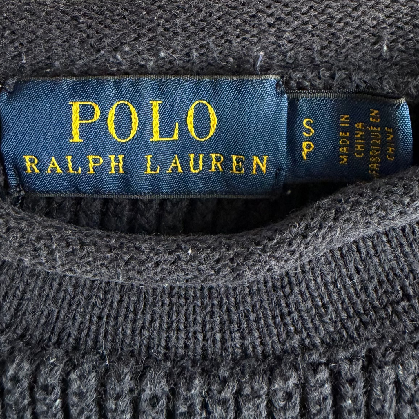 Polo Ralph Lauren Striped Knit Sweater - L