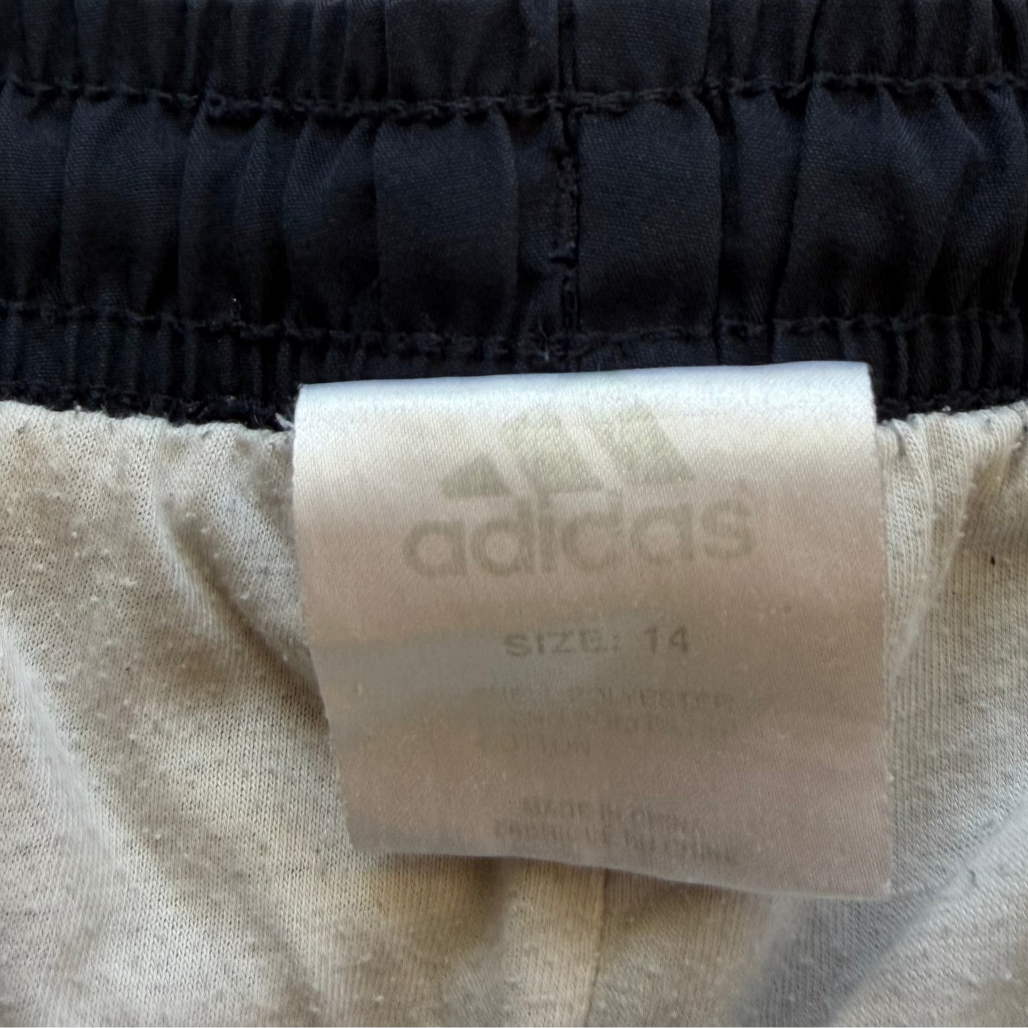 Y2K Adidas Minimal Baggy Track Pants - M