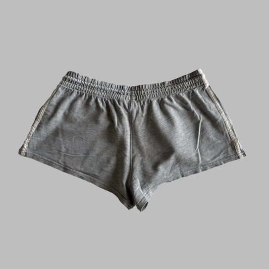 Y2K Adidas Three Stripe Micro Shorts - S